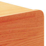 Bedside Table 2 pcs Wax Brown 44 x 32.5 x 40 cm Solid pine wood 873492
