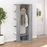 ZNTS Hallway Cabinet Grey Sonoma 97.5x37x99 cm Engineered Wood 820515