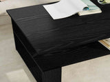 Coffee Table Black Oak 90 x 50 x 40 cm Engineered Wood 8000213