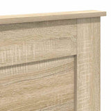 Headboard with Headboard Sonoma Oak 200 cm Engineered Wood 887419