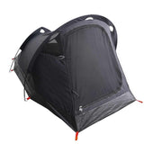 Camping Tent Tunnel 3-Person White Blackout Fabric Waterproof 94603