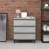 Sideboard Grey Sonoma 60x35x69 cm Engineered Wood 815808