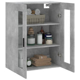 Wall Mounted Cabinet Concrete Grey 69.5x34x90 cm 828496