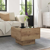 Coffee Table Artisan oak 40 x 40 x 30 cm Engineered wood 879657