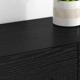 Wall-mounted Cabinet 2 pcs Black Oak 69.5 x 34 x 90 cm 3415595