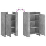 Sideboard Concrete Grey 45x35x75 cm Engineered Wood 848398