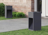 Solar Led Pathway Light 2 pcs Anthracite Cold Rolled Steel 879711
