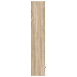 Bookcase Sonoma Oak 31x24x127 cm Engineered Wood 860348