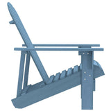Garden Chair Blue Solid fir wood Medium Ergonomic 315875