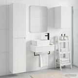 Bathroom Furniture Set 3 pcs White 33 x 34.5 x 160 cm 3406053