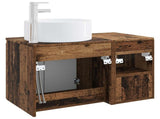 Bathroom Furniture Set 2 pcs Old Wood Engineered Wood 3404112