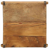 Tray 4 pcs Brown 29 x 31 x 10 cm Solid Reclaim Wood 4019616
