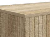 Console Table Sonoma Oak 155 x 29 x 74 cm Engineered Wood 899888