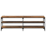 TV Cabinet Old Wood 160 x 30 x 50 cm Engineered Wood and Iron 881288