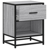 Bedside Cabinets 2 pcs Grey Sonoma 40x31x50 cm Engineered Wood 848691