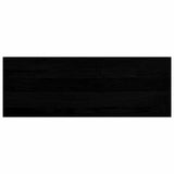 Stair Treads 8 pcs Brown Black 70x30x2 cm Solid Wood Oak 3283031