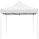 Professional Folding Party Tent Aluminium 4.5x3 m White 45495