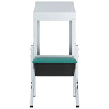 Chicken Nesting Box 1 Compartment with Legs Galvanised Steel 4104894
