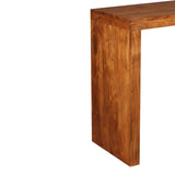 Console Table Solid Wood with Honey Finish 110x40x76 cm 244671