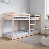 Bunk Bed without Mattress 80x200 cm Solid Wood Pine 821649