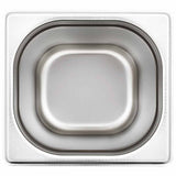 Gastronorm Containers 8 pcs GN 1/6 200 mm Stainless Steel 50909