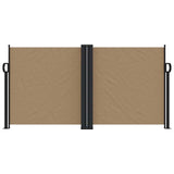 Retractable Side Awning Taupe 120x600 cm 4004604