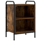 Bedside Cabinet 2 pcs Smoked Oak 40 x 30 x 60 cm 8013511