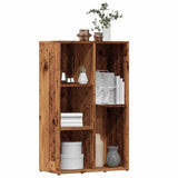 Book Cabinet Old Wood 50x25x80 cm Engineered Wood 855780