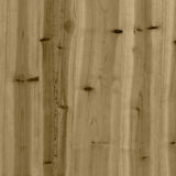 Middle Sofas with Cushions 2 pcs Impregnated Wood Pine 825582