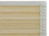 Carpet Natural bamboo Bamboo, polypropylene, PVC 150 x 200 cm 241335