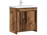 Bathroom Under Sink Cabinet Old Wood 56 x 37.5 x 81 cm 890782