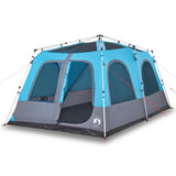 Family Tent Dome 8-Person Blue Quick Release 4004237