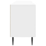 TV Cabinet High Gloss White 150 x 31 x 50 cm Engineered Wood 894919