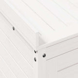 Potting Table with Shelves White 82.5x50x86.5 cm Solid Wood Pine 832418