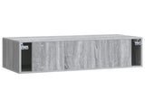 Wall-Mounted TV Cabinet 98 x 41 x 30 cm Grey Sonoma 899211