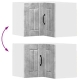 Wall Corner Cabinet LUCCA Concrete Grey 57 x 57 x 40 cm 884958