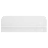 Wall Shelf 2 pcs White 102 x 13.5 x 37.5 cm Engineered Wood 8014959