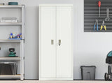 Storage Cabinet White 60 x 40 x180 cm Steel 3406201