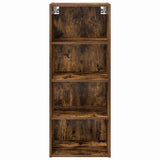 Hanging Cabinet Smoked Oak 40 x 29.5 x 100 cm Engineered Wood 884470