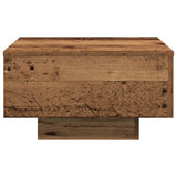 ZNTS Coffee Table, Old Wood, 55x55x31 cm, Engineered Wood 862991