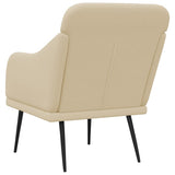 Armchair Cream 63x76x80 cm Fabric 351480