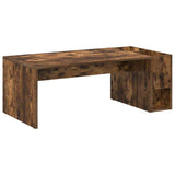 Coffee Table Smoked Oak 101.5 x 50 x 37 cm Engineered Wood 891196