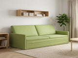 3 Seater Sofa Light Green 190 x 81 x 82 cm Velvet 42041123