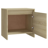 Bedside Cabinets 2 pcs Sonoma Oak 45x34x44.5 cm Engineered Wood 809870