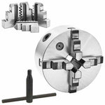 4 Jaw Self-Centering Lathe Chuck 160 mm Steel 146711