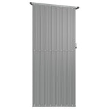 Garden Shed Grey 180,5x97x209,5 cm Galvanised Steel 150904
