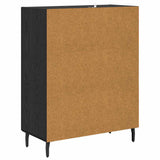 Sideboard Black Oak 69.5 x 34 x 90 cm Engineered Wood 887206
