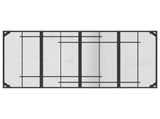 Dining Set 7 pcs Anthracite Steel 3422864