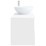Bathroom Furniture Set 2 pcs White Engineered Wood 3404084