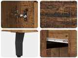Sideboard Old Wood 69.5 x 34 x 90 cm Engineered Wood 882299
